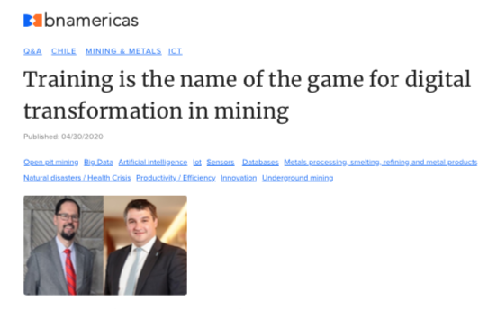 Intersystems-CNP: Training is the name of the game for digital transformation in mining