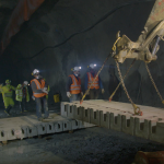 CNP realizó prueba piloto de novedoso pavimento modular para túneles mineros